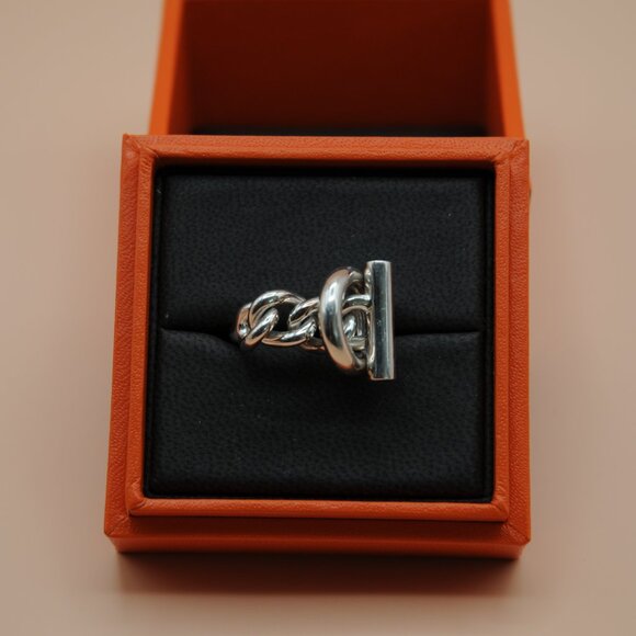 Hermes Croisette ring, large model - Picture 5 of 8